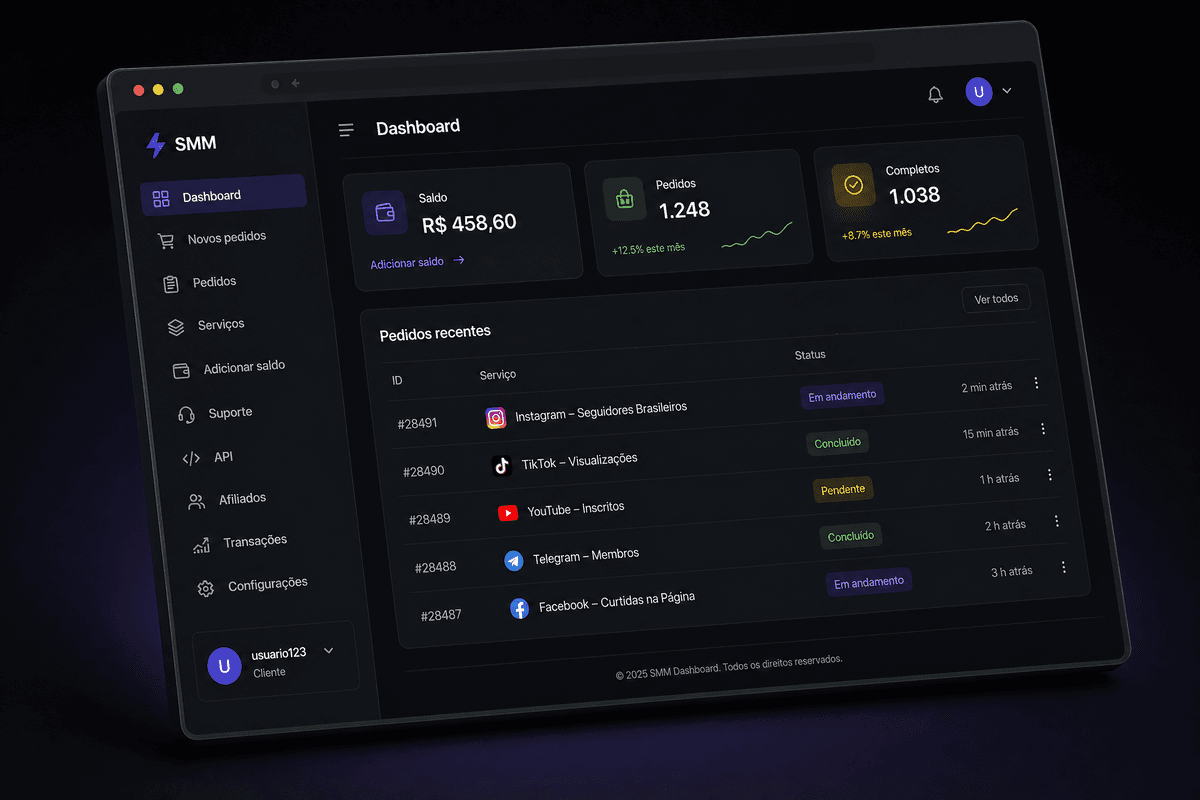 Dashboard NXTSMM